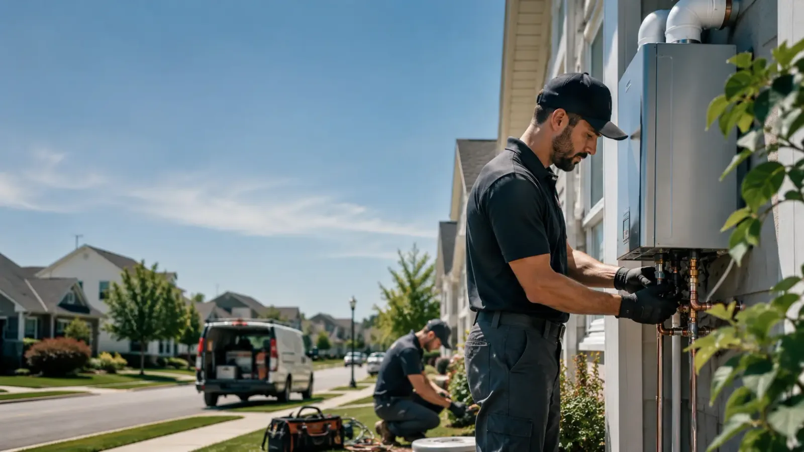 Tankless Water Heater Installation in Lambrook, AR
